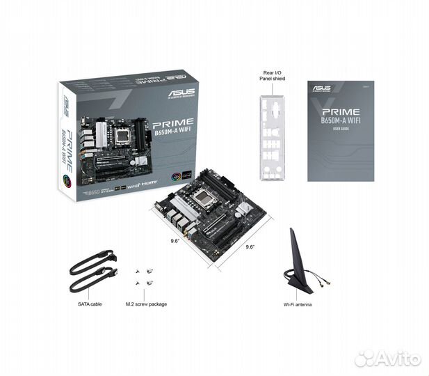 Материнская плата asus prime B650M-A wifi