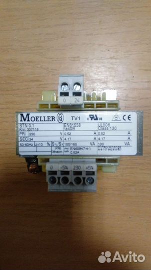 Трансформатор понижающий однофазный 220/24В