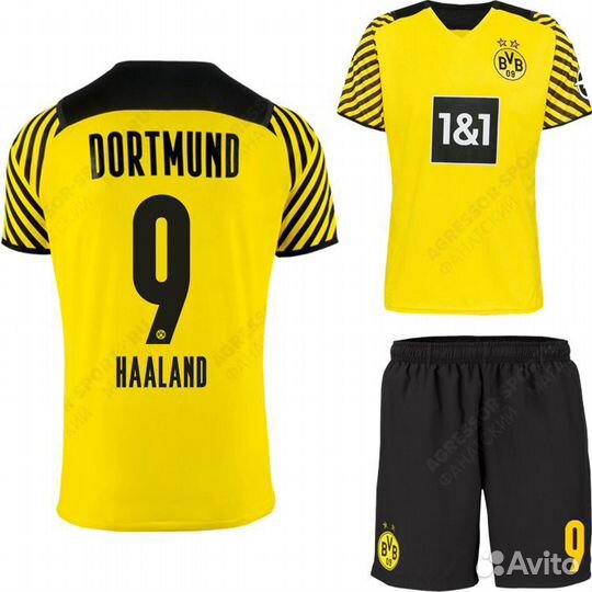 Форма боруссия дортмунд 2021/22 haaland 9