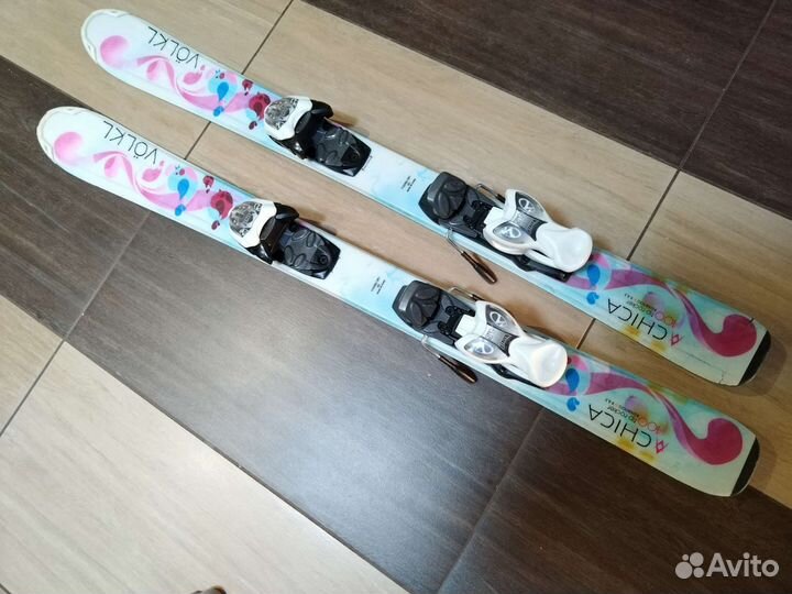 Горные лыжи детские 100