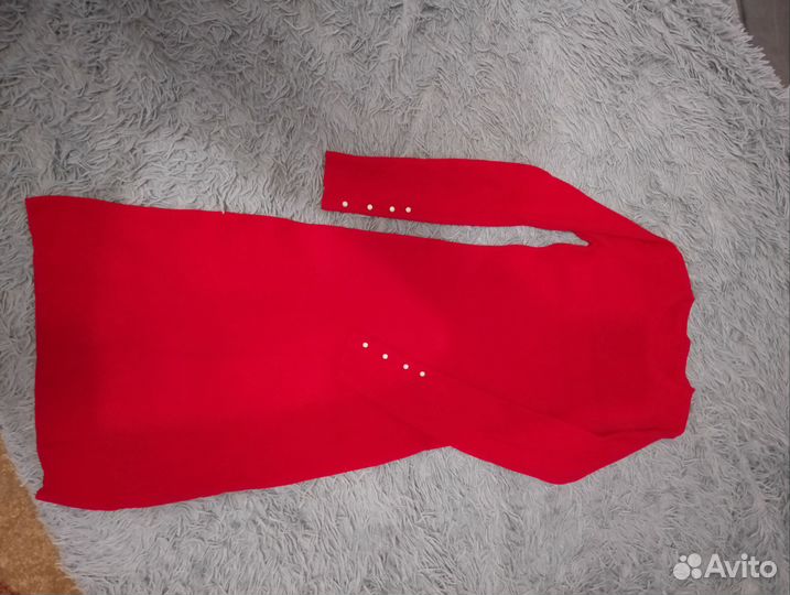 Платье теплое