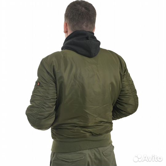63739 Куртка Nord Denali Pilot Hooded dark green/d