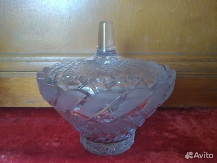 Ваза конфетницы хрусталь СССР