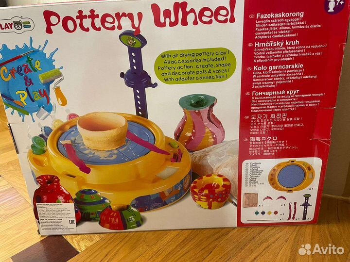 Набор для творчества (гончарный круг)