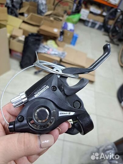 Тормозная ручка и шифтер (моноблок)