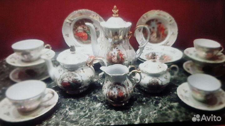 Чайный сервиз мадонна гдр