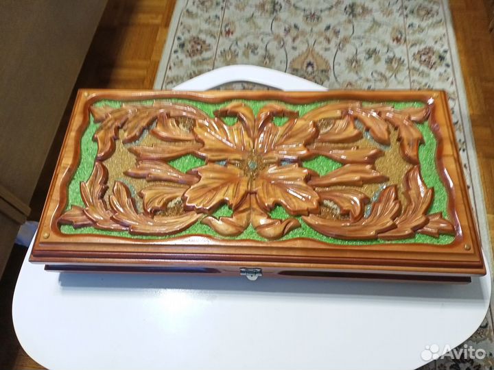 Нарды резные ручной работы