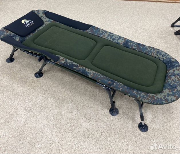Раскладушка карповая 2020C-B туристическая 200х80