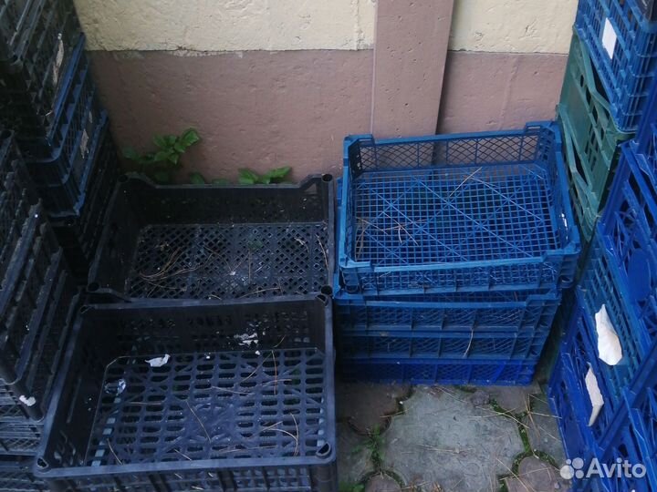 Пластиковые ящики для хранения