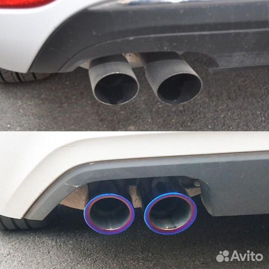Насадки на выхлопную трубу 1.8-2.0 VAG