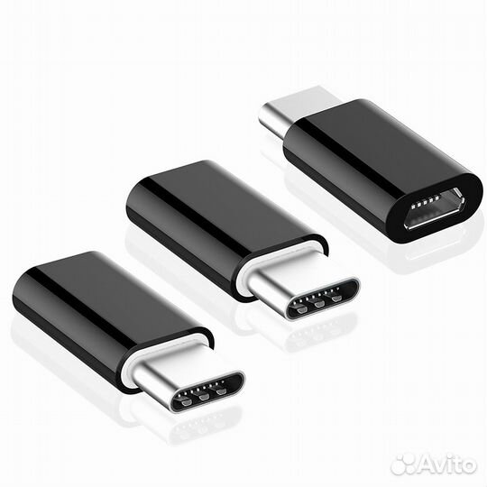 Переходник Micro USB к Type C и Type C к Micro US