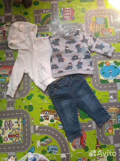 Вещи пакетом на мальчика до года