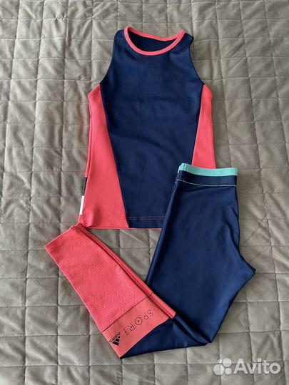 Спортивный костюм adidas с лосинами xs