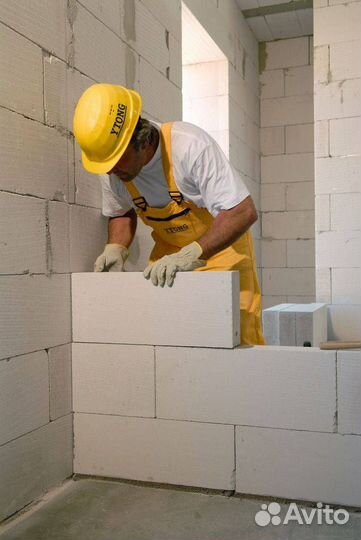 Каменщик вахта газоблок