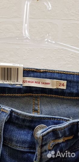 Новые Джинсы levis левайс 721 новые