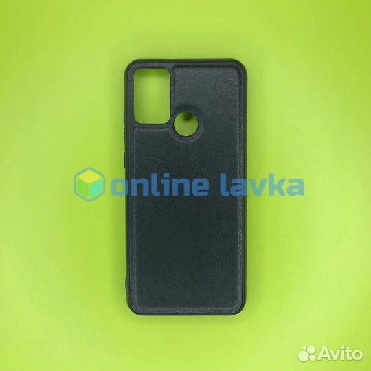 Чехол силикон SC165 для Honor 9a текстура черный