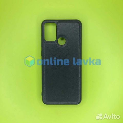 Чехол силикон SC165 для Honor 9a текстура черный