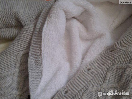 Вязанный комбинезон для новорождённых р.62-68