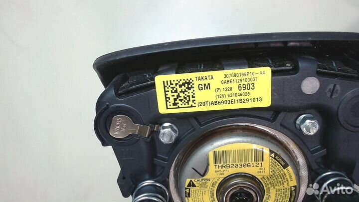 Подушка безопасности водителя Chevrolet Cruze, 201