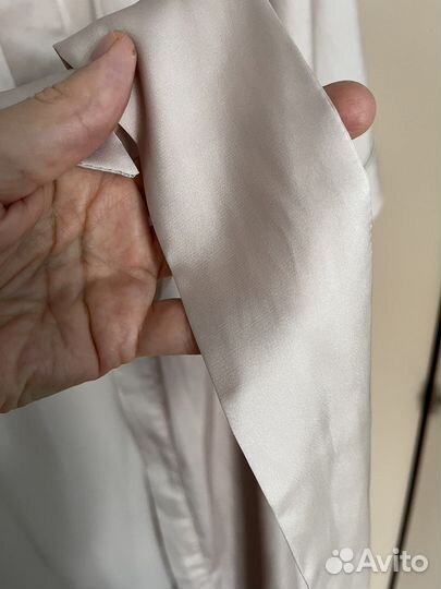 Атласный халат