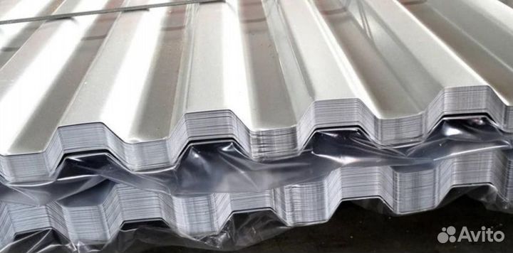 Оцинкованный профнастил С21 6х1,05м