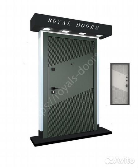 Современная дверь