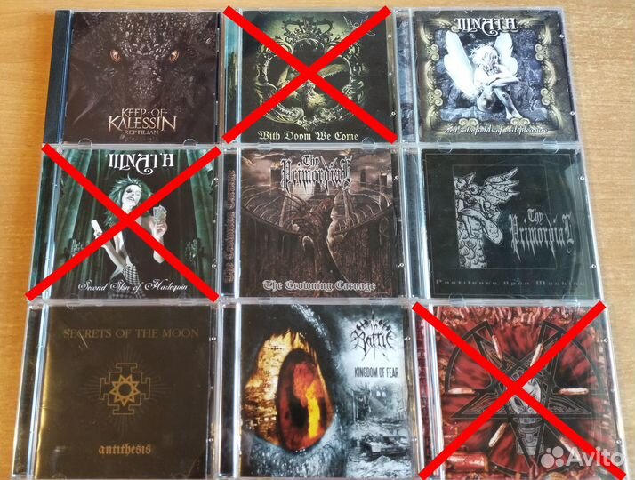 CD диски (True/Melodic Black/Pagan/Melodic Death)