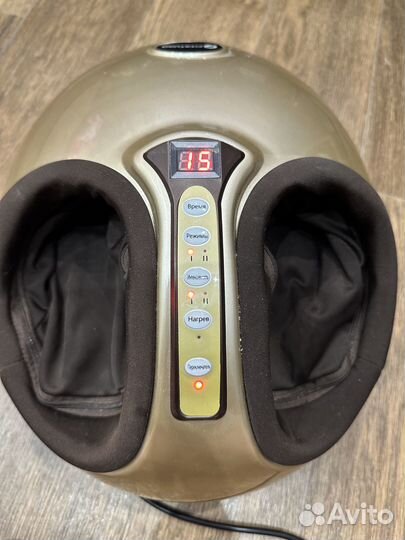 Роликовый массажер для ног, электрический