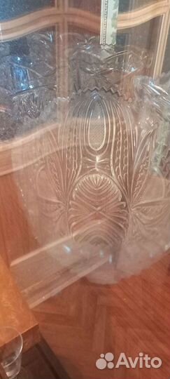 Хрустальные вазы(конфетница, фруктовница) СССР