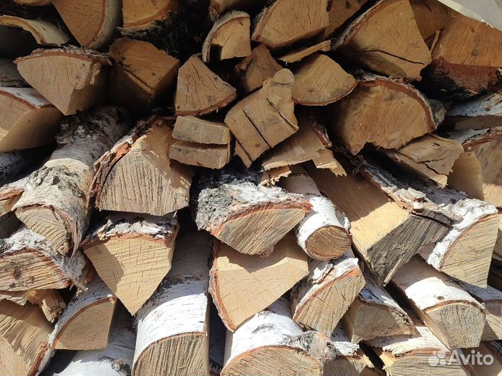 Дрова березовые в мешках