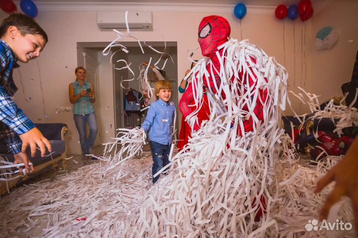 Аниматор Человек-Паук на детский праздник