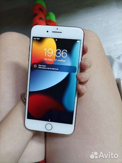 iPhone 7 plus 128gb red