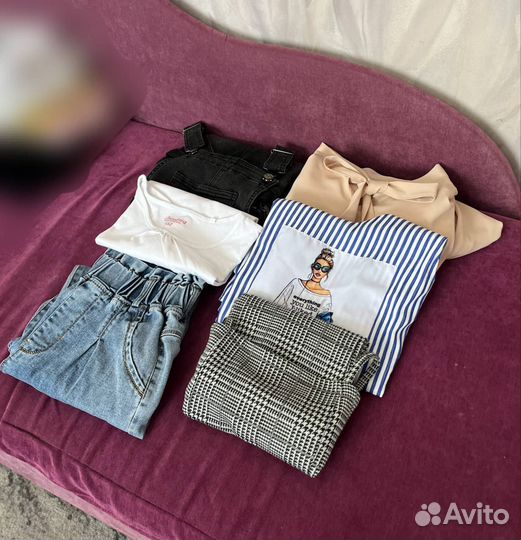 Вещи пакетом на девочку 152 р