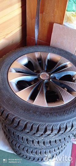 Колеса в сборе r15 зимние