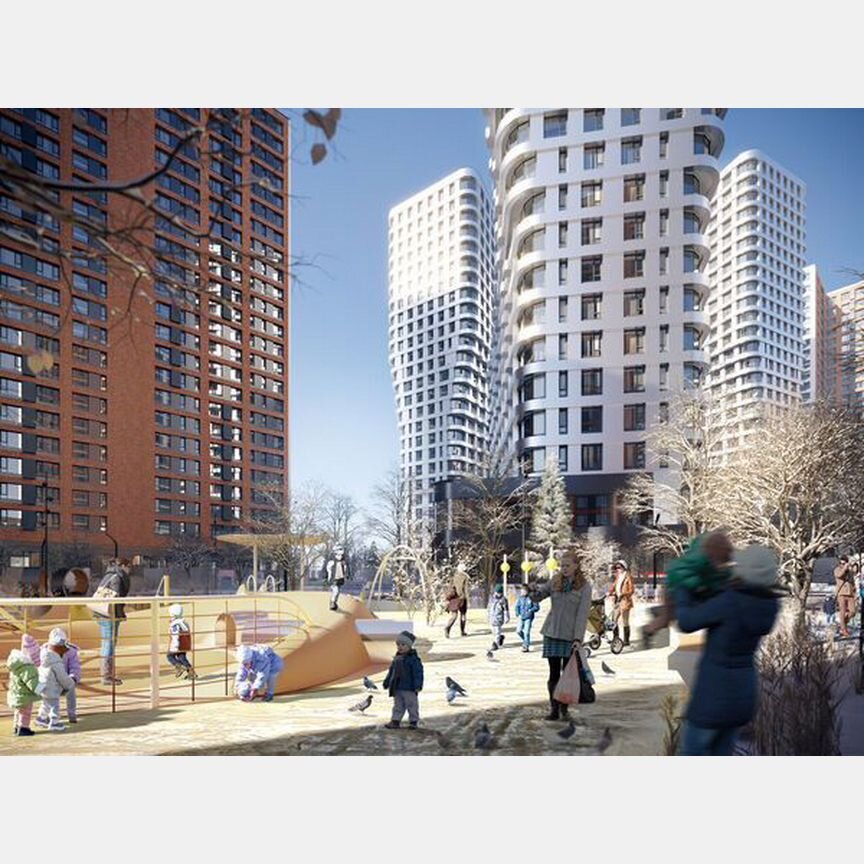 3-к. квартира, 90,7 м², 6/27 эт.