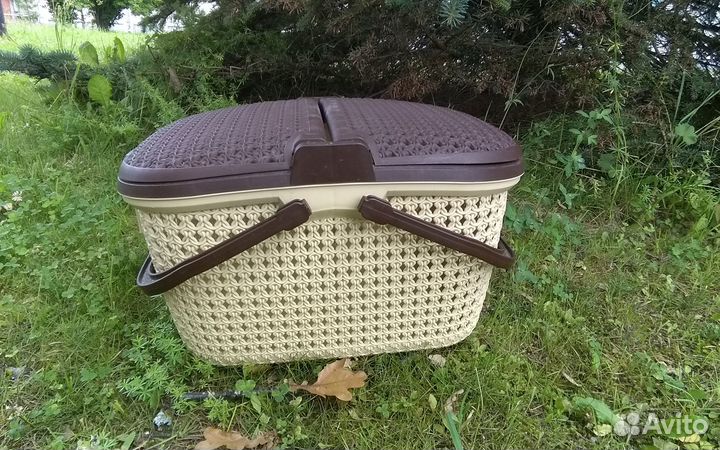 Корзина для пикника или переноса животных
