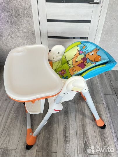 Стульчик для кормления chicco polly