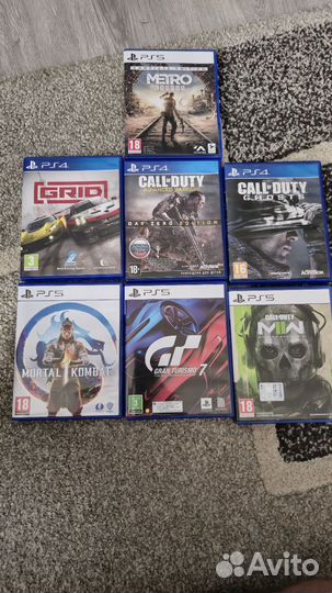 Игры на ps5 диски