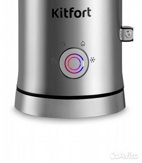 Капучинатор Kitfort кт-7111, серебристый