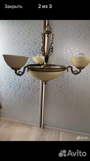 Люстра бронза Испания