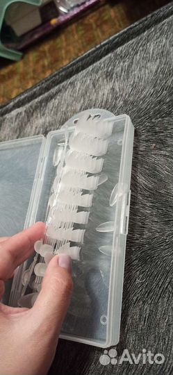 Гелевые типсы Ru nail Миндаль