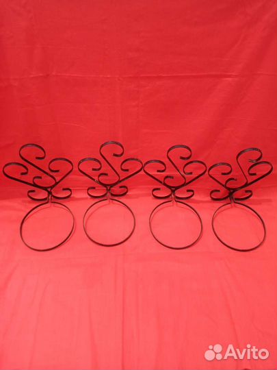 Подставки для цветов СССР металлические, настенные