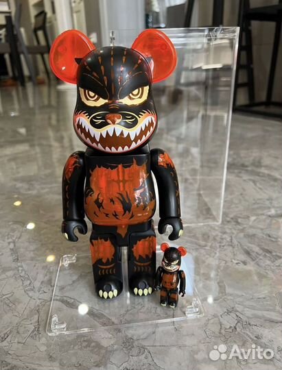 Bearbrick Godzilla 400%+100%