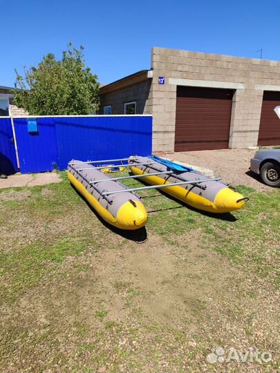 Надувная лодка, катамаран