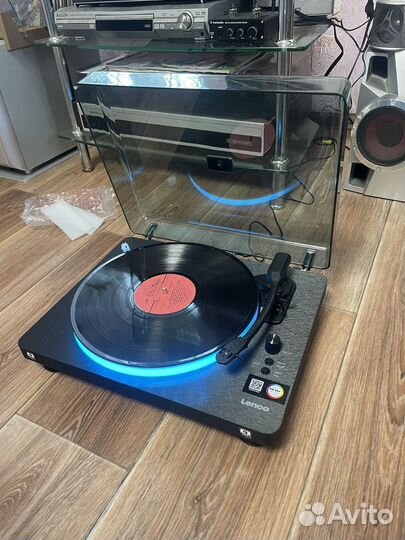 Виниловый проигрыватель lenco LS-50 LED