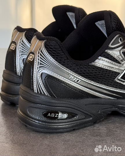 New balance 740 black silver metallic 43