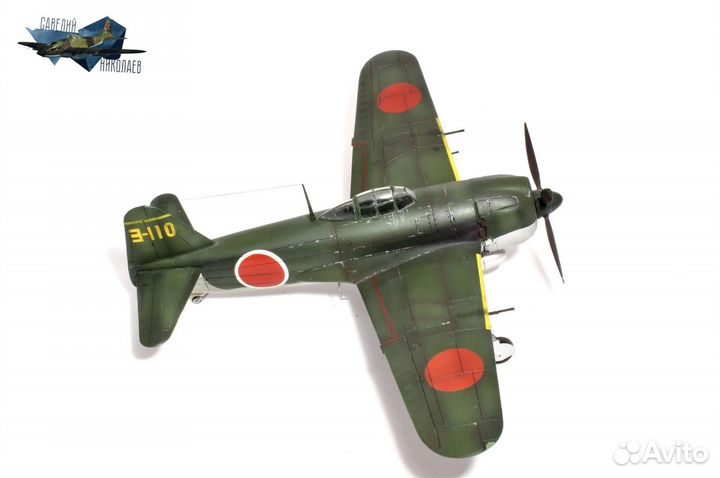 Готовая модель самолёта Второй мировой войны