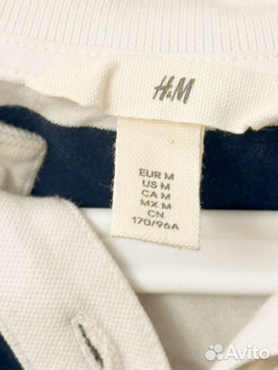 Лонгслив в полоску H&M 46