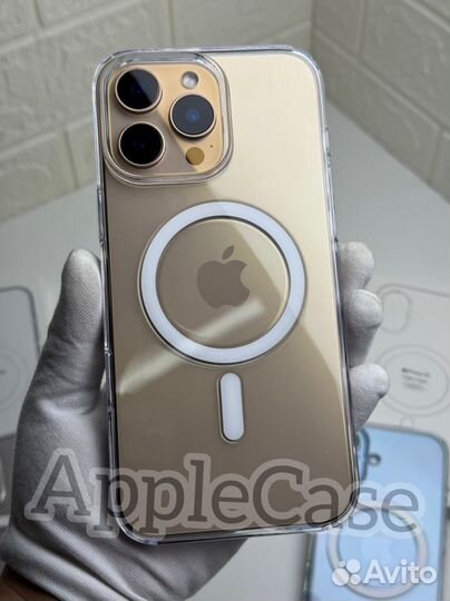 Чехол на iPhone 16 Pro/Pro Max Clear Case MagSafe