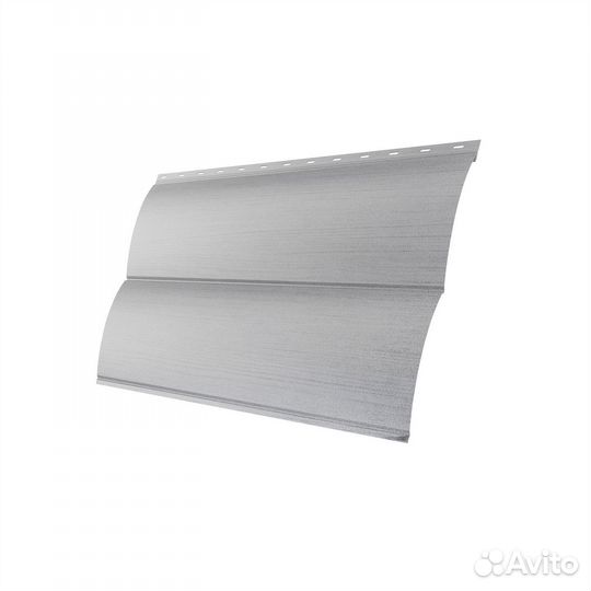 Сайдинг металлический Grand Line под дерево молочн